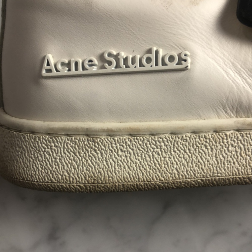 Acne Studios Black And White Sneakers Size 6 View 3